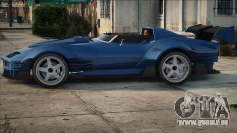 Chevrolet Corvette C3 Roadster Concept - A Wideb pour GTA San Andreas