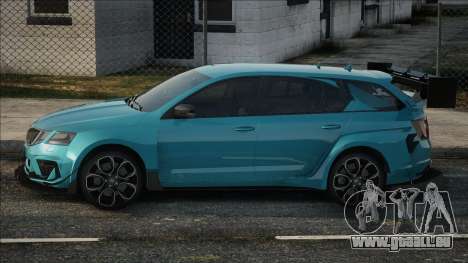 Skoda Octavia VRS BLue für GTA San Andreas