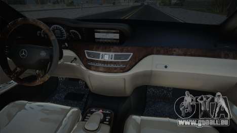 Mercedes-Benz S500 w221 Green pour GTA San Andreas