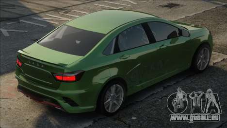 Lada Vesta Sport Green pour GTA San Andreas