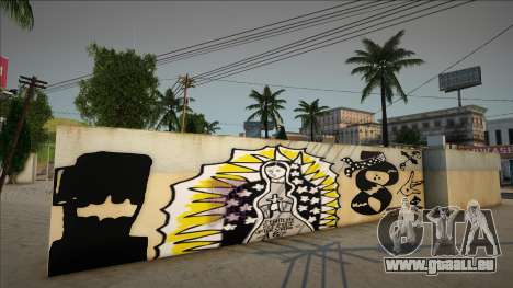 Barrio 18 Street Gang East Los Santos Graffiti pour GTA San Andreas