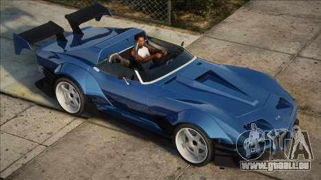 Chevrolet Corvette C3 Roadster Concept - A Wideb pour GTA San Andreas