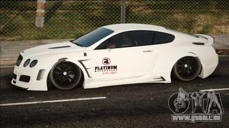 Bentley Continental GT Platinum Motorsport WY für GTA San Andreas