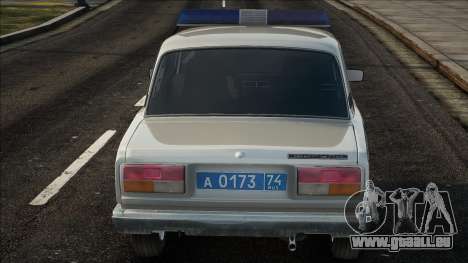 VAZ-2107 Alte Miliz für GTA San Andreas