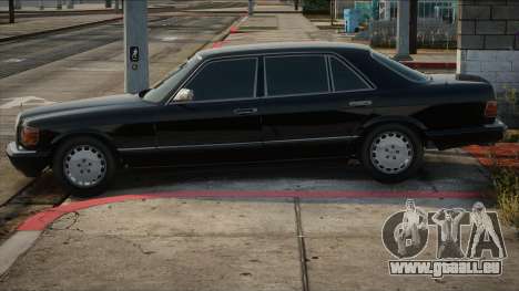 Mercedes-Benz W126 - Black pour GTA San Andreas