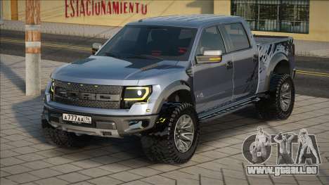 Ford Raptor SVT 2012 Dia für GTA San Andreas