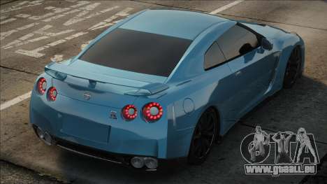 Nissan GT-R R-35 BLUE pour GTA San Andreas