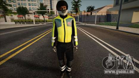 Inspecteur du bataillon motorisé de la police de pour GTA San Andreas