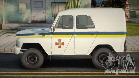 UAZ-3151 Nationalgarde der Ukraine für GTA San Andreas