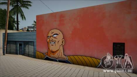 Mural of Nappa pour GTA San Andreas