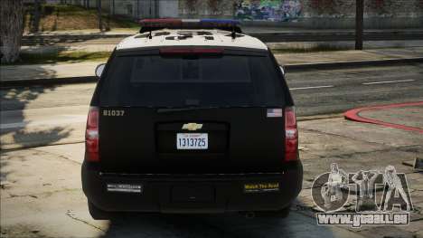 LAPD 2010 Chevy Tahoe pour GTA San Andreas