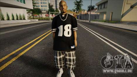 Barrio 18 Street Gang Man 2 pour GTA San Andreas