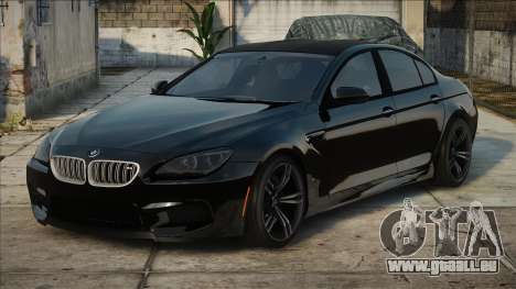 Bmw M6 Gran Coupe Black pour GTA San Andreas