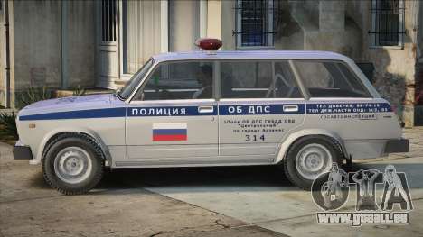 VAZ 2104 en livrée de la police de la circulatio pour GTA San Andreas