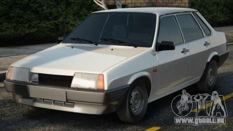 VAZ 21099 Blanc (Stock) pour GTA San Andreas