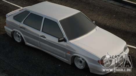 VAZ 2114 Blanc et en stock pour GTA San Andreas