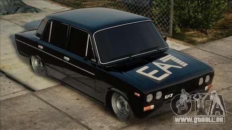 VAZ 2106 Noir Métal pour GTA San Andreas