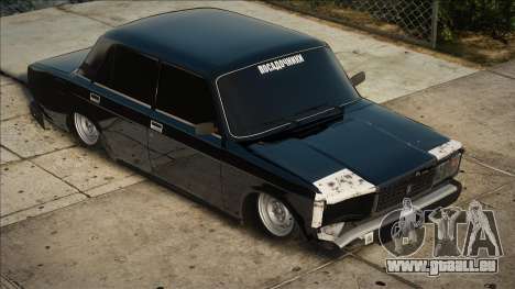 VAZ 2107 Tramp Schwarz für GTA San Andreas