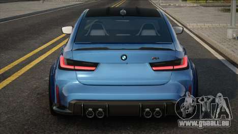 BMW M3 Competition G80 2021 Blue pour GTA San Andreas