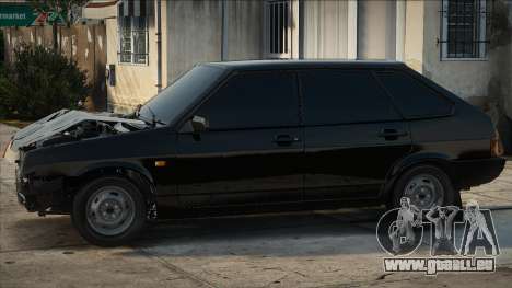 VAZ 2109 Black and Stock (Nach dem Unfall) für GTA San Andreas