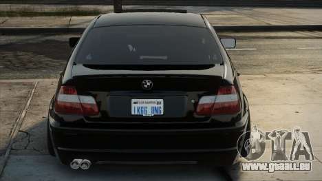 BMW E46 330D Black pour GTA San Andreas