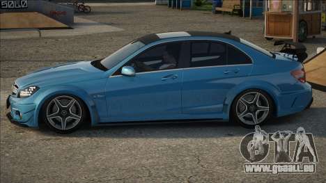 Mercedes-Benz C63 AMG Riot für GTA San Andreas