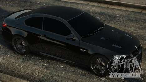 BMW M3 E92 Black pour GTA San Andreas