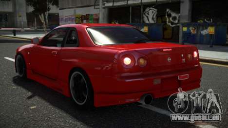 Nissan Skyline R34 Lanuga für GTA 4