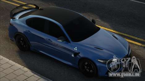 2020 Alfa Romeo Giulia GTA Blue für GTA San Andreas