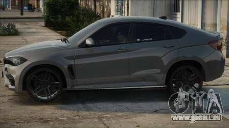 BMW X6M Silver für GTA San Andreas