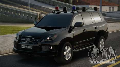 Lexus LX570 FBI pour GTA San Andreas