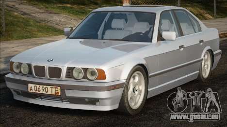 BMW 540I E34 Black pour GTA San Andreas