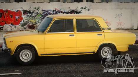 VAZ 2107 Jaune en stock pour GTA San Andreas