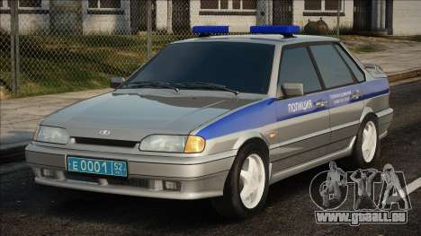 VAZ 2115 - Polizei für GTA San Andreas