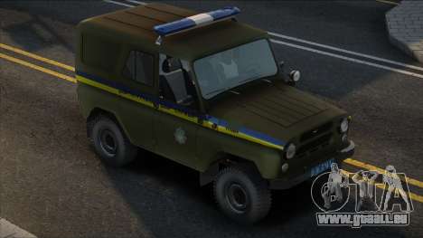 UAZ-31514 Polizeistreifendienst der Ukraine für GTA San Andreas