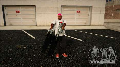 Deux armes entre vos mains pour GTA San Andreas