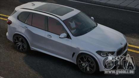 BMW X5 G05 White pour GTA San Andreas