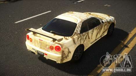 Nissan Skyline R34 Heroshi S12 pour GTA 4