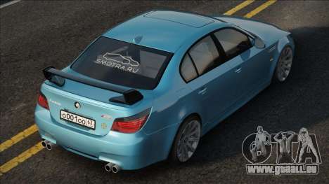 BMW M5 E60 Ble pour GTA San Andreas