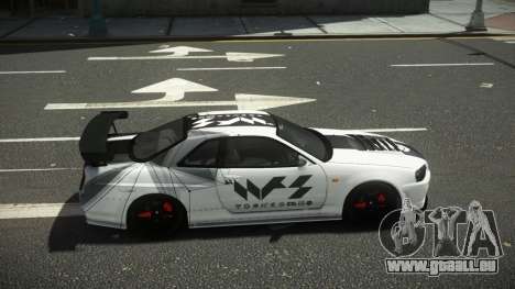 Nissan Skyline R34 Fizoxy pour GTA 4