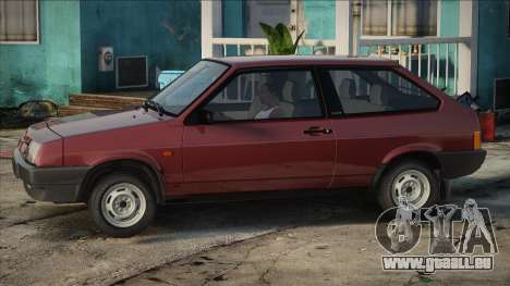 VAZ 2108 Rouge (Stock) pour GTA San Andreas