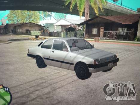 Chevrolet Chevette 1993 pour GTA San Andreas