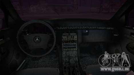 Mercedes Benz W210 E55 AMG Blek pour GTA San Andreas