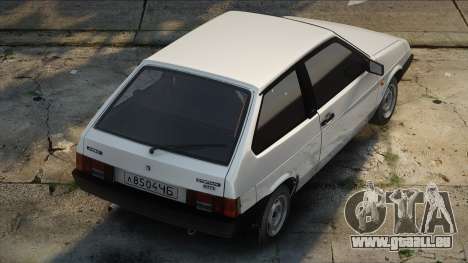 VAZ 2108 Blanc en stock pour GTA San Andreas