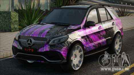 Mercedes-Benz GLE63 AMG Paint pour GTA San Andreas