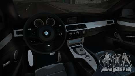 BMW e60 530i Black pour GTA San Andreas