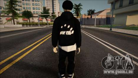 Jeune homme dans un sweat à capuche élégant pour GTA San Andreas