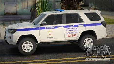 Toyota Land Cruiser Polic pour GTA San Andreas