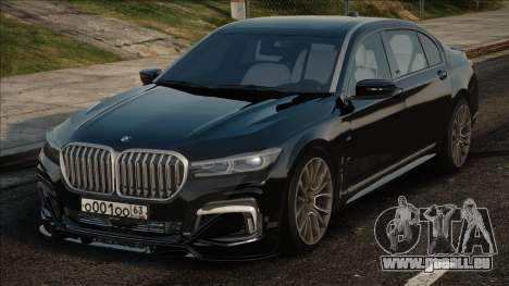 BMW M760 Black pour GTA San Andreas