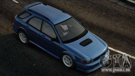 Subaru Impreza Wagon Blue pour GTA San Andreas